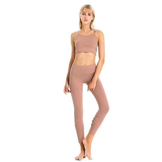 Conjunto Deportivo Mujer: Sujetador Yoga + Pantalón Ajustado Secado Rápido - Image 4