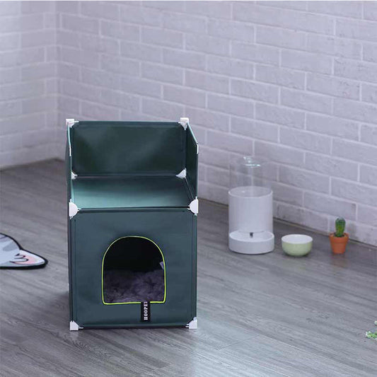 Casa Térmica Doble para Gatos Villa Completamente Cerrada - Image 2