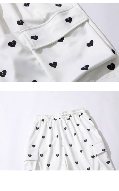 Shorts Overol Multi-bolsillo Hombre Tendencia Cintura Elástica Pantalón Cinco Puntos - Image 12