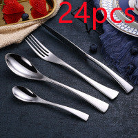 Juego de Cubiertos Coreanos 4 Piezas Acero Inoxidable Negro Espejo - Cubertería Premium para Regalos - Image 11