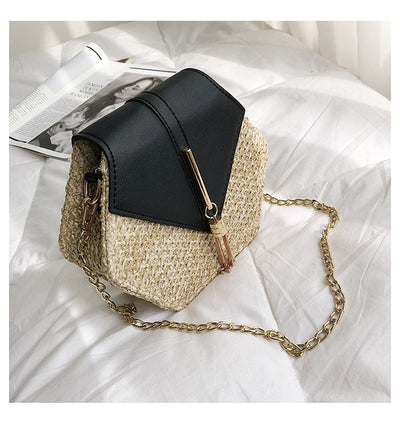Bolso Bandolera Estilo Western con Cadena - Bolsa Pequeña Multiuso - Image 8