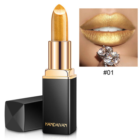 Labial Metálico Camaleón con Efecto Perlado y Cambio de Temperatura - Image 3