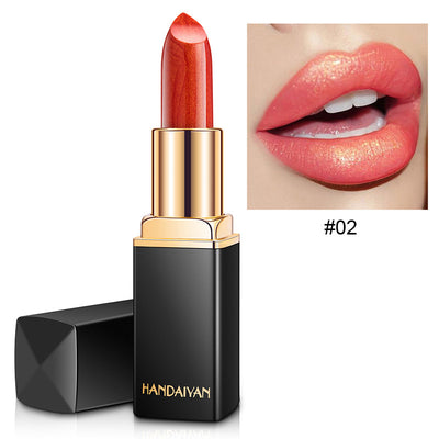 Labial Metálico Camaleón con Efecto Perlado y Cambio de Temperatura - Image 2