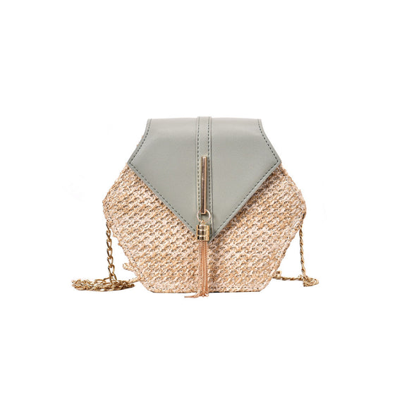 Bolso Bandolera Estilo Western con Cadena - Bolsa Pequeña Multiuso