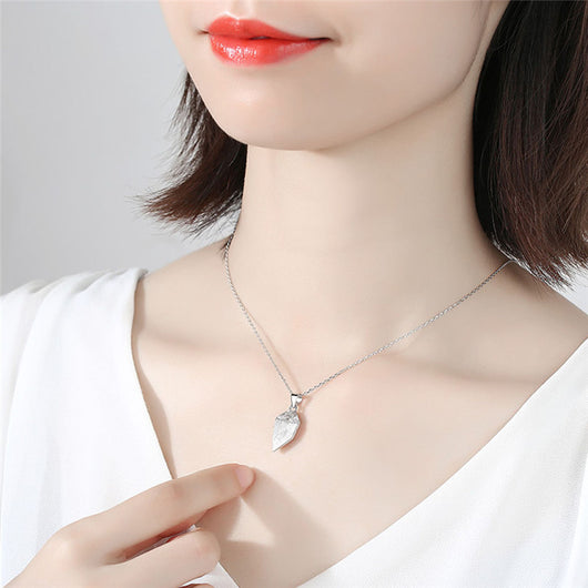 Dije de Pareja Imán del Amor con Piedra de Deseos - Collar Costura del Corazón Escote - Image 2