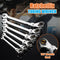 Llave Inglesa Tubular con Cabezal Flexible y Acabado Espejo