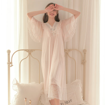 Pijama Princesa de Encaje Francés y Tul Suave - Image 5