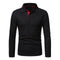 Polo Manga Larga Slim Fit Casual para Hombre