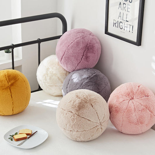 Cojín Redondo de Peluche para Sofá - Almohada Decorativa Infantil - Image 19