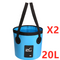 Blue 20 L 2 Units