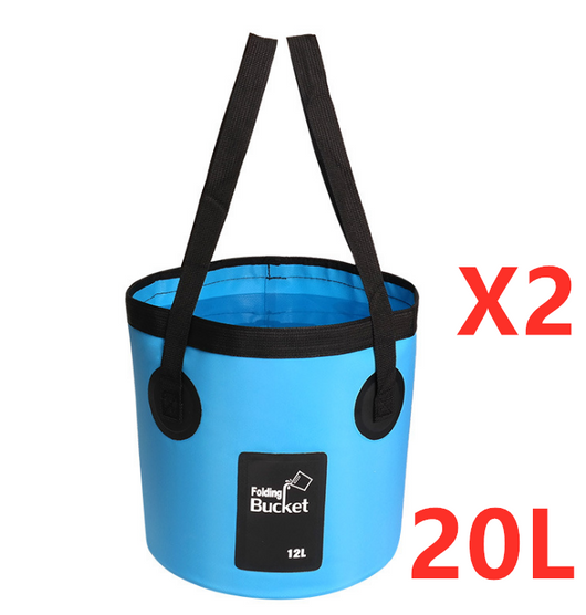 Cubo Plegable Impermeable para Viajes y Pesca - Image 6