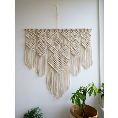 Tapiz Tejido Bohemio Nórdico para Decoración de Pared - Image 4