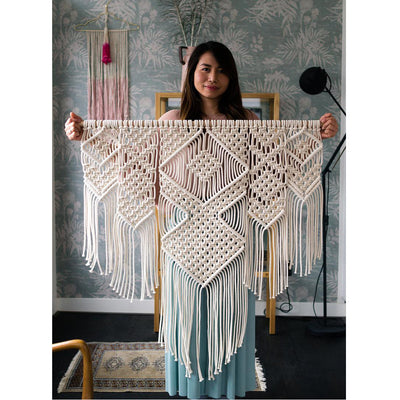 Tapiz Tejido Bohemio Nórdico para Decoración de Pared - Image 5
