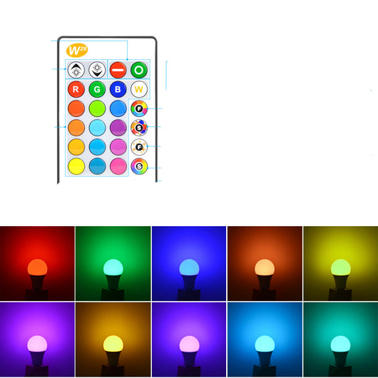 Foco LED Inteligente Bluetooth: Color, Música y Control por App - Image 5