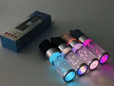 Parlante Bluetooth Portátil con Luz LED Cristalina y Diseño Colorido - Image 9