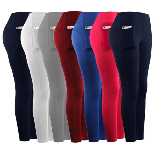 Leggings Deportivos Cintura Alta con Bolsillos - Yoga y Running - Image 19