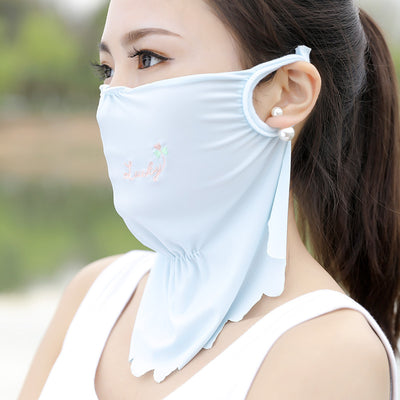 Máscara Protectora UV Transpirable para Mujer - Cobertura Extendida