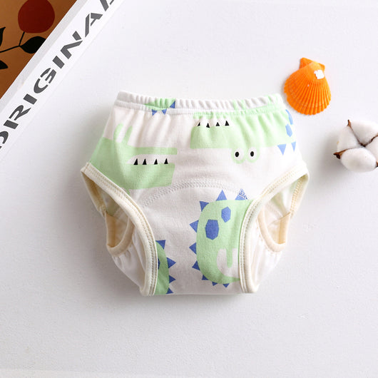Pants de Aprendizaje Coreanos con Protección Lateral - Pañal de Tela Reutilizable Impermeable - Image 20