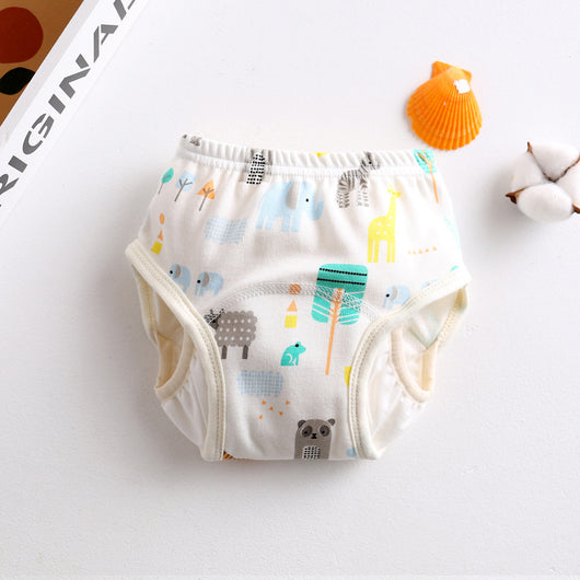Pants de Aprendizaje Coreanos con Protección Lateral - Pañal de Tela Reutilizable Impermeable - Image 21