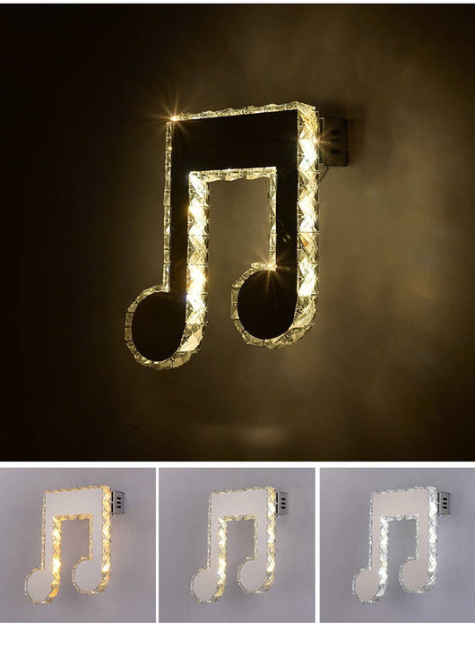 Lámpara de Pared LED Cristal Minimalista para Sala, Dormitorio y Pasillo - Image 3