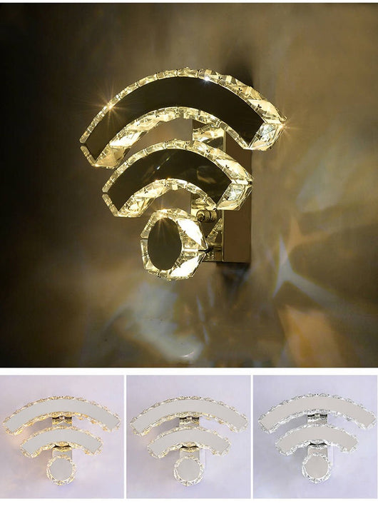 Lámpara de Pared LED Cristal Minimalista para Sala, Dormitorio y Pasillo - Image 6
