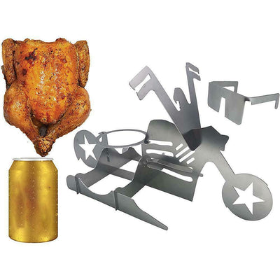 Soporte para Pollo a la Parrilla - Accesorio BBQ Acero Inoxidable - Image 4