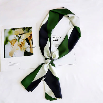 Pañuelo de Seda Largo Reversible para Primavera y Otoño - Image 14