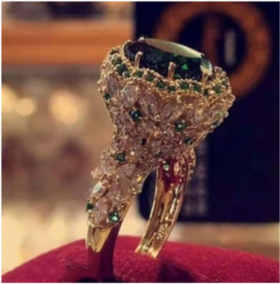 Anillo de Diamante Elegante Estilo Europeo y Americano para Mujer - Image 10