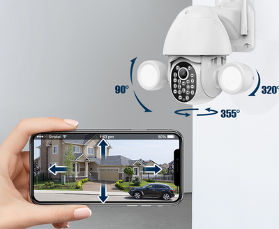 Cámara de Seguridad Inteligente 3MP con Luz LED Dual y Vigilancia HD - Image 4
