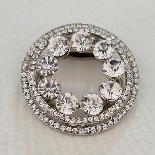 Broche Esquinero de Aleación Premium para Pañuelos de Seda - Image 3