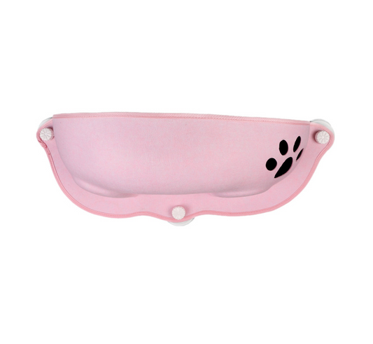 Hamaca Ventana para Gatos con Cojín - Reposa Gatos Semilunar Adhesivo - Image 2