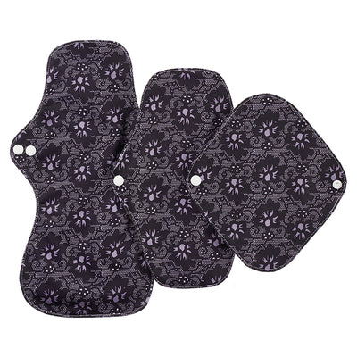 Toallas Sanitarias Reutilizables de Carbón de Bambú Impermeables - Image 12