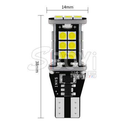 Bombilla LED Blanca para Luz de Reversa 921 912 W16W 6000K - Image 7