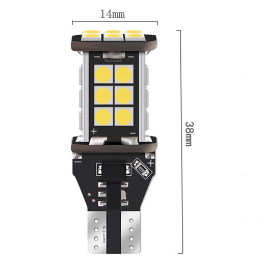 Bombilla LED Blanca para Luz de Reversa 921 912 W16W 6000K - Image 2