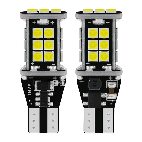 Bombilla LED Blanca para Luz de Reversa 921 912 W16W 6000K