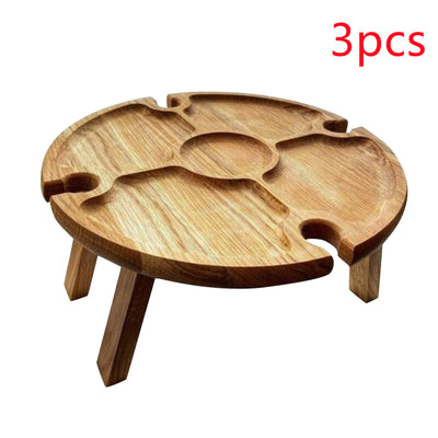Mesa Plegable de Madera para Picnic y Exterior - Image 7