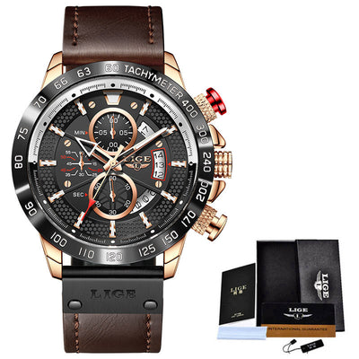 Reloj Cronógrafo Multifunción Deportivo Resistente al Agua para Hombre - Image 9