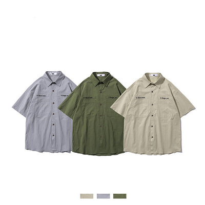 Camiseta Unisex Estilo Hong Kong para Verano - Image 5