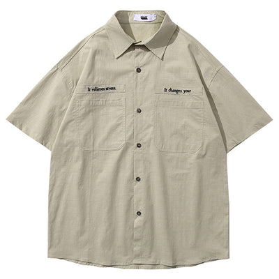 Camiseta Unisex Estilo Hong Kong para Verano - Image 6