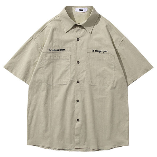 Camiseta Unisex Estilo Hong Kong para Verano - Image 6