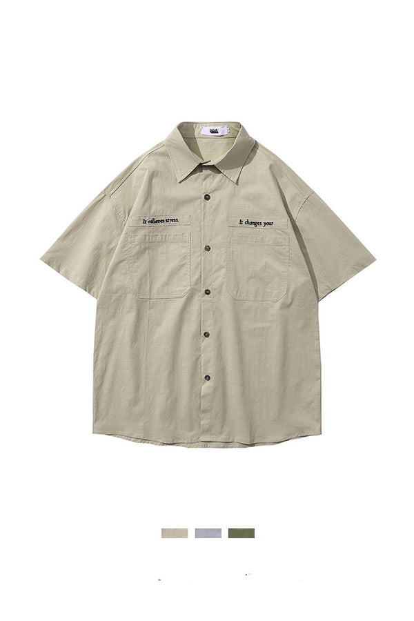Camiseta Unisex Estilo Hong Kong para Verano