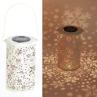 Lámpara Solar LED Decorativa de Hierro Forjado para Jardín - Image 7