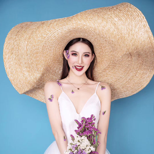 Sombrero de Paja Retro Grande - Estilo Clásico y Versátil - Image 12