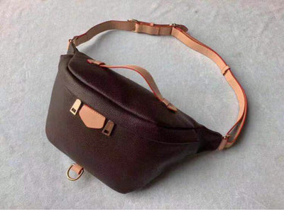 Bolsa de Cintura Crossbody Unisex - Estilo Moderno Marrón - Image 10