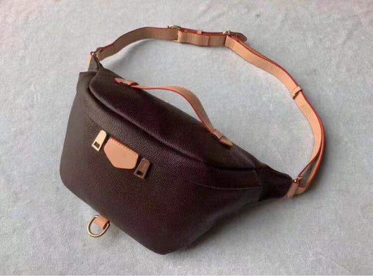 Bolsa de Cintura Crossbody Unisex - Estilo Moderno Marrón - Image 2