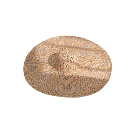Sombrero de Playa Tejido en Paja con Ala Extragrande - Image 13