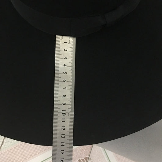 Sombrero de Fiesta Coreano Ala Ancha, Lana Felt, Estilo Plano Moderno - Image 10