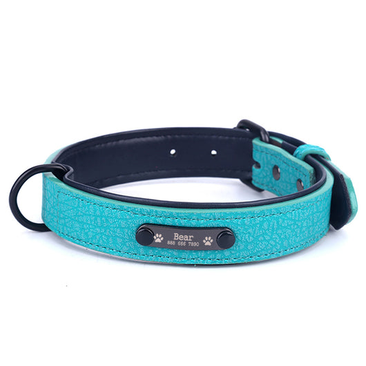 Collar Ajustable con Placa de Identificación Personalizada para Perros y Gatos - Image 17