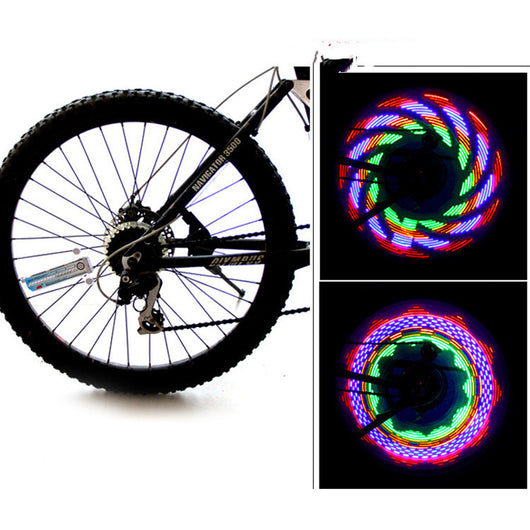 Luz LED Multicolor para Ruedas de Bicicleta de Montaña - 16 Diodos - Image 11