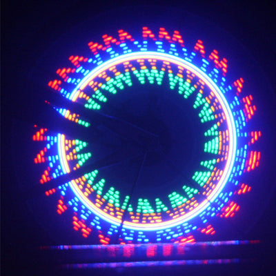Luz LED Multicolor para Ruedas de Bicicleta de Montaña - 16 Diodos - Image 3
